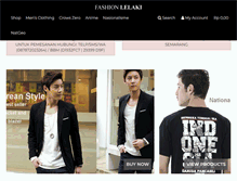 Tablet Screenshot of fashionlelaki.com